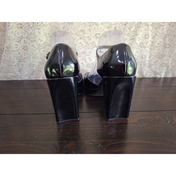 NWOB Jeffrey Campbell Maxxed Black Platform Pump/Sz. 9.5M - Picture 6 of 10